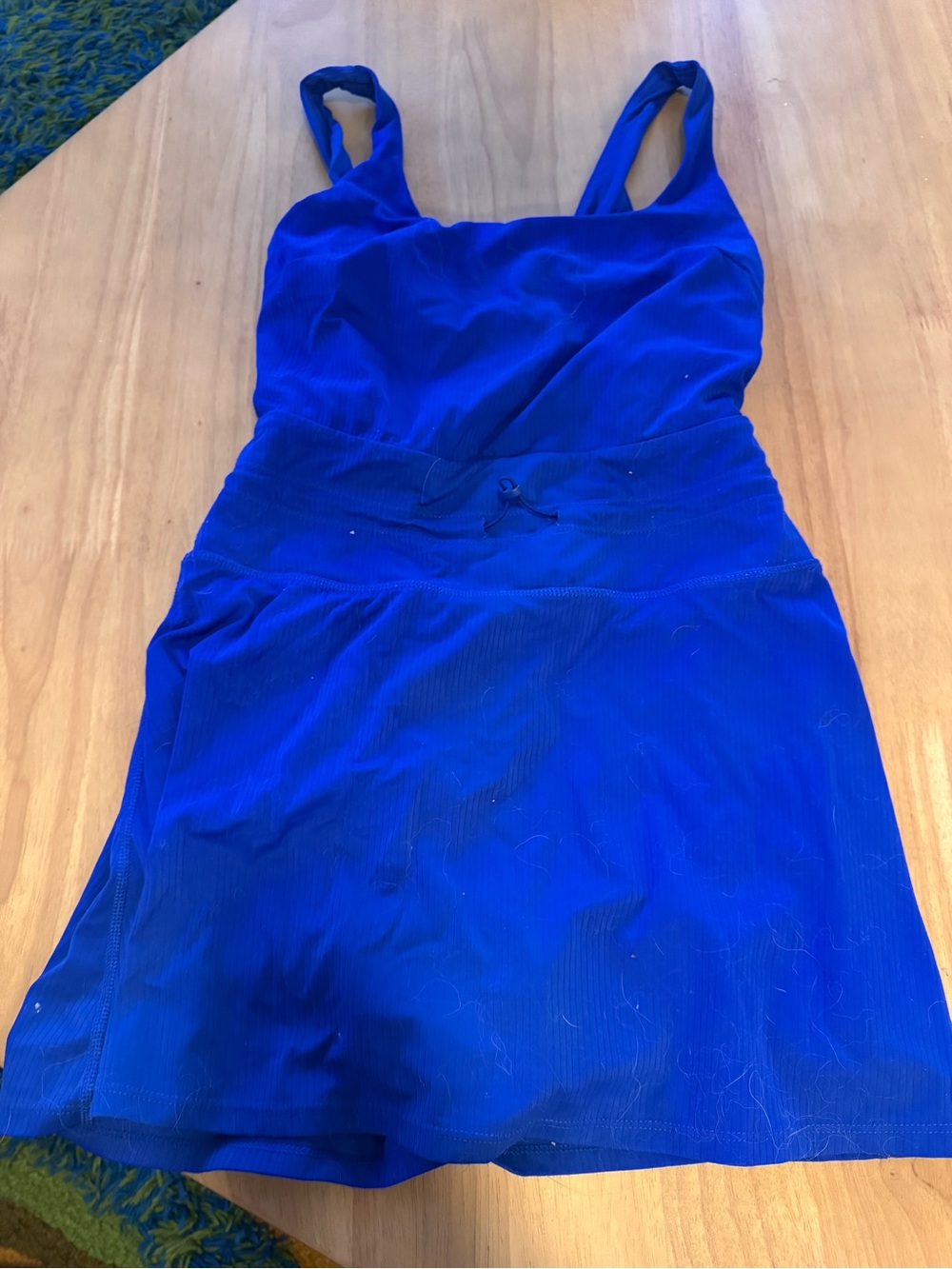 JoyLab Cobalt Blue Tank Mini Dress